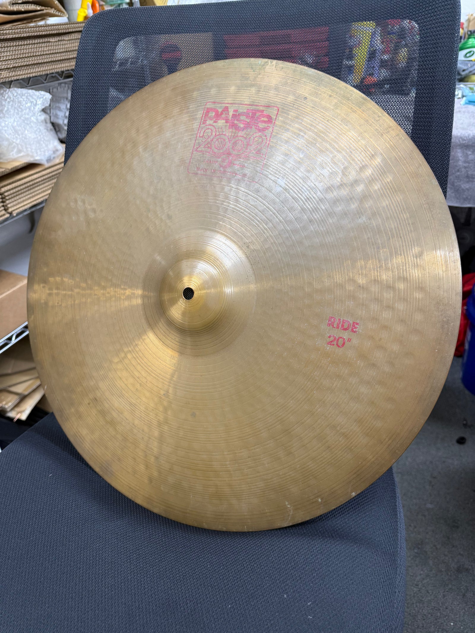 Paiste 2002 20” Ride Cymbal