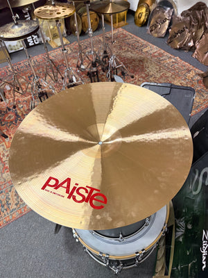 Paiste 2002 22” ride cymbal