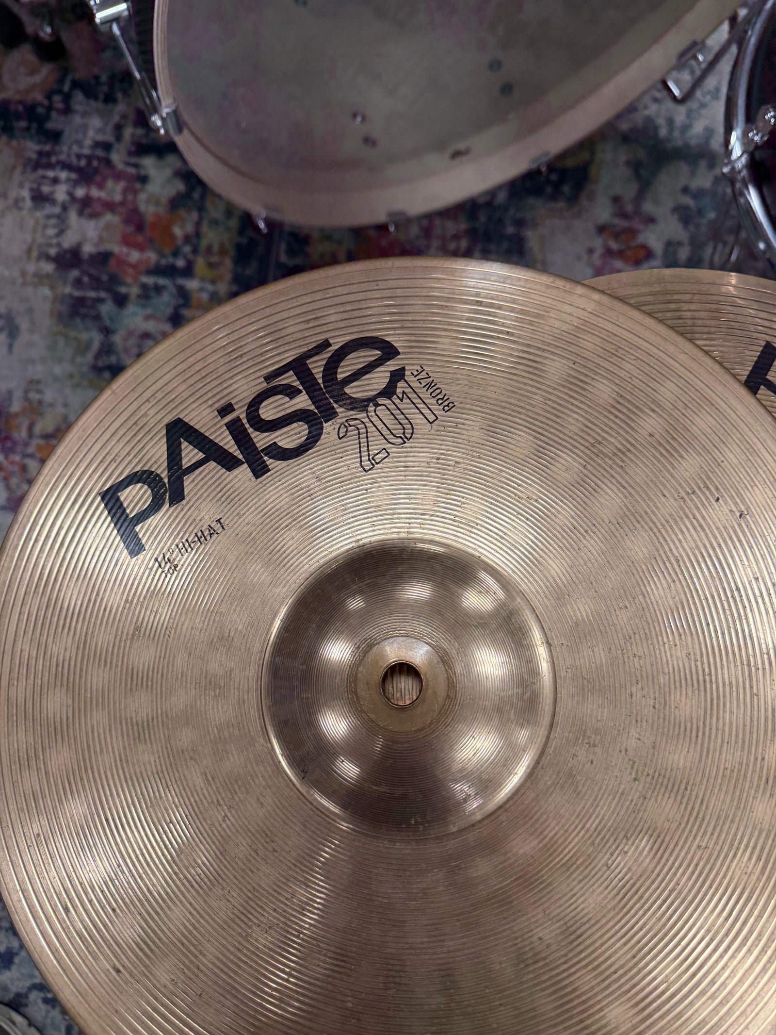 Paiste 201 14” hi hats
