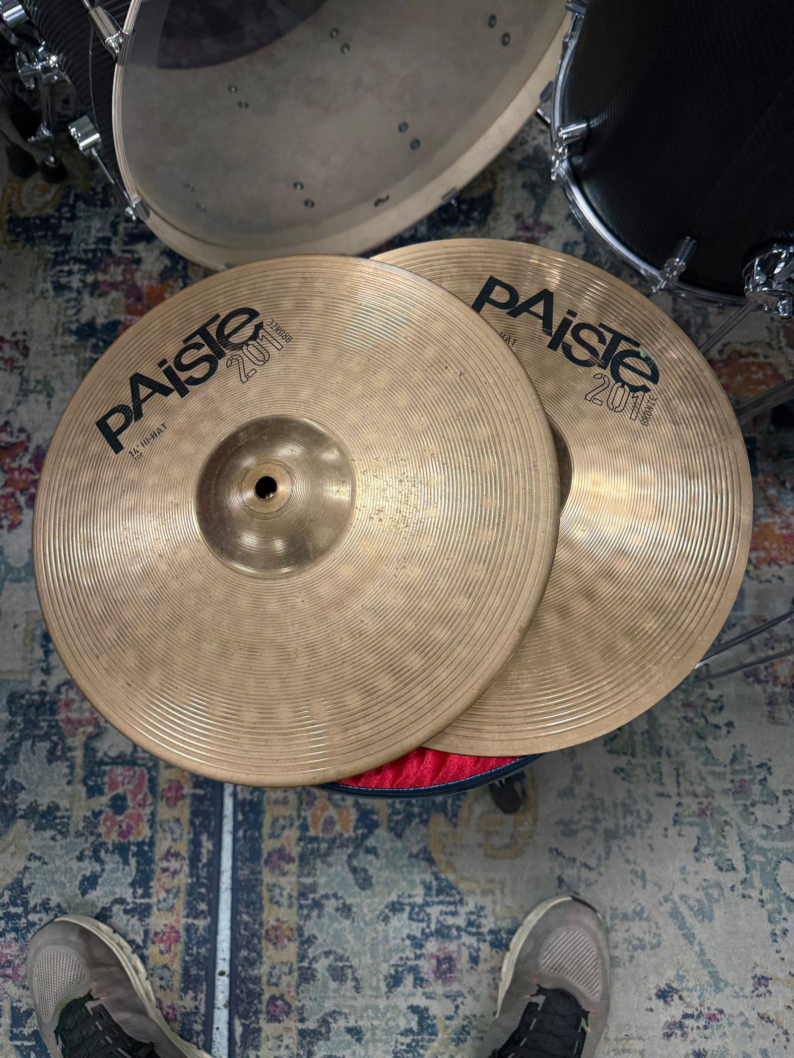 Paiste 201 14” hi hats