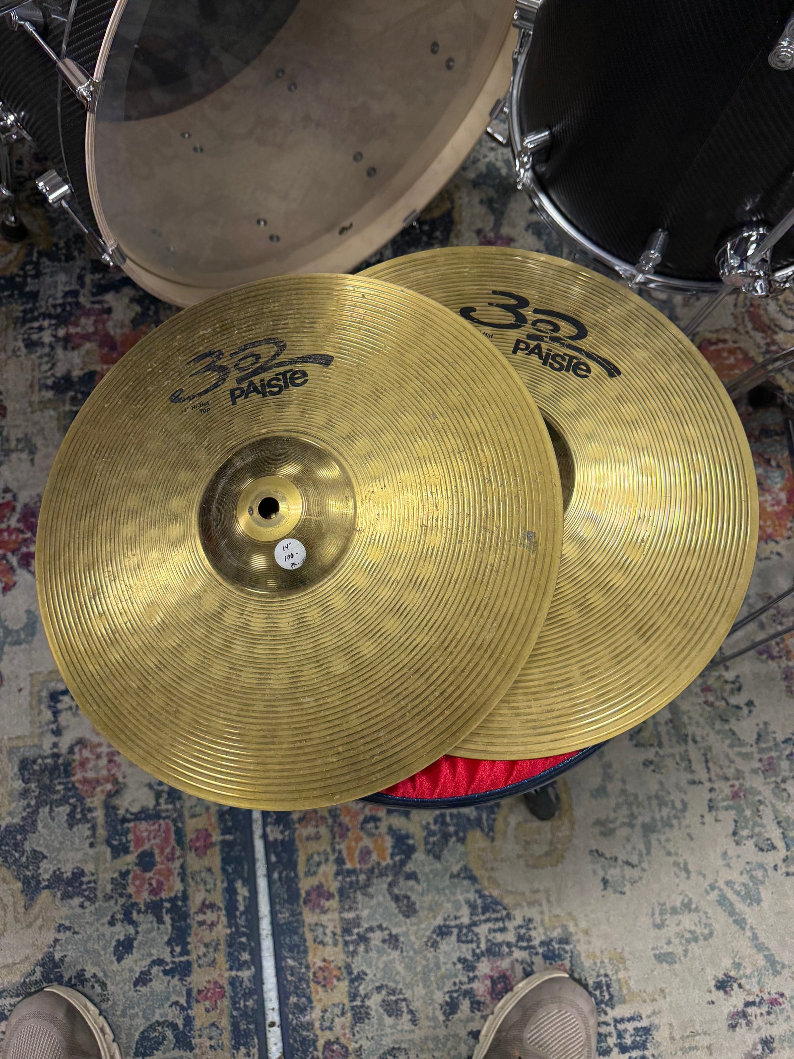 Paiste 302 14” hi hats