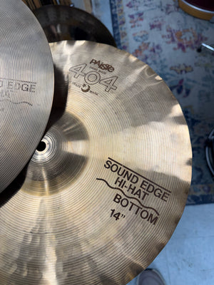 Paiste 404 Sound Edge hi hats