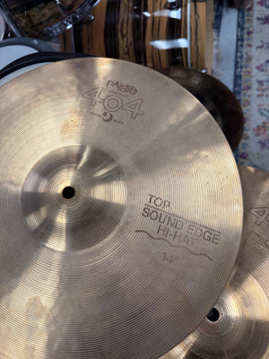 Paiste 404 Sound Edge hi hats
