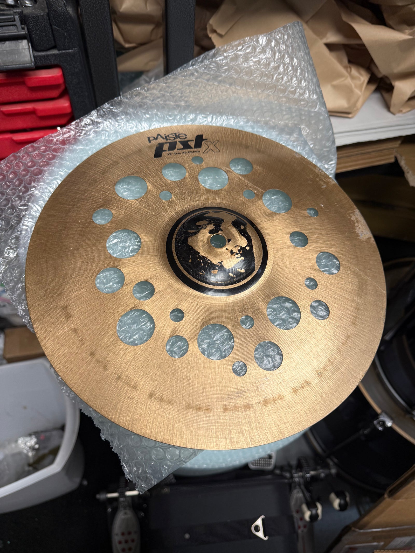 Paiste PSTX 12” DJ 45 Crash