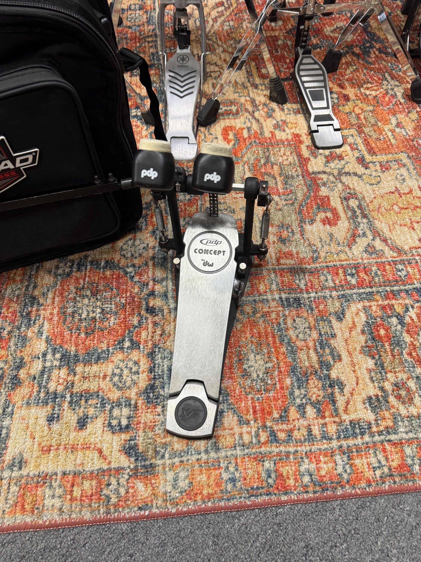 PDP Concept Double Bass Pedal with Case