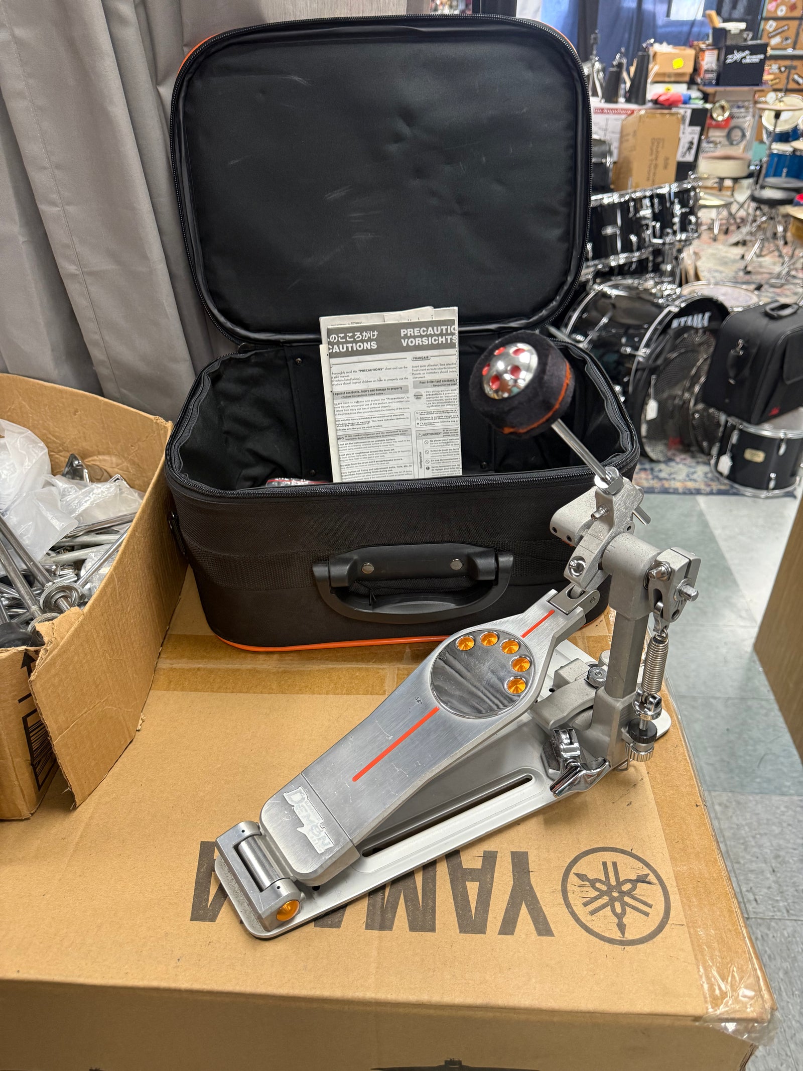 Pearl Demon Bass Drum Pedal With Case