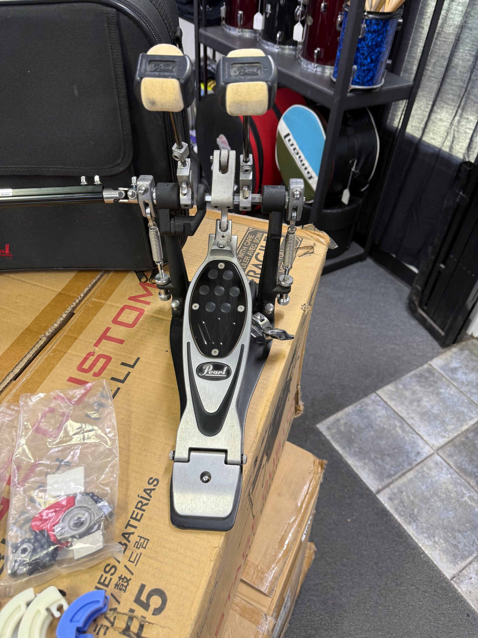 Pearl Direct Drive Double bass pedals