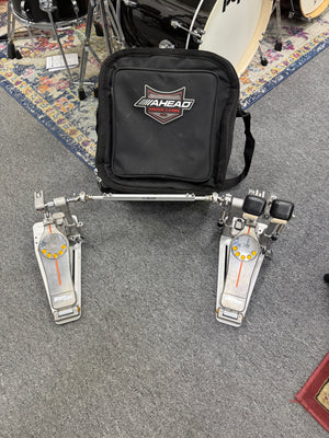 Pearl Eliminator Demon Drive Double Bass Pedals Ahead Case