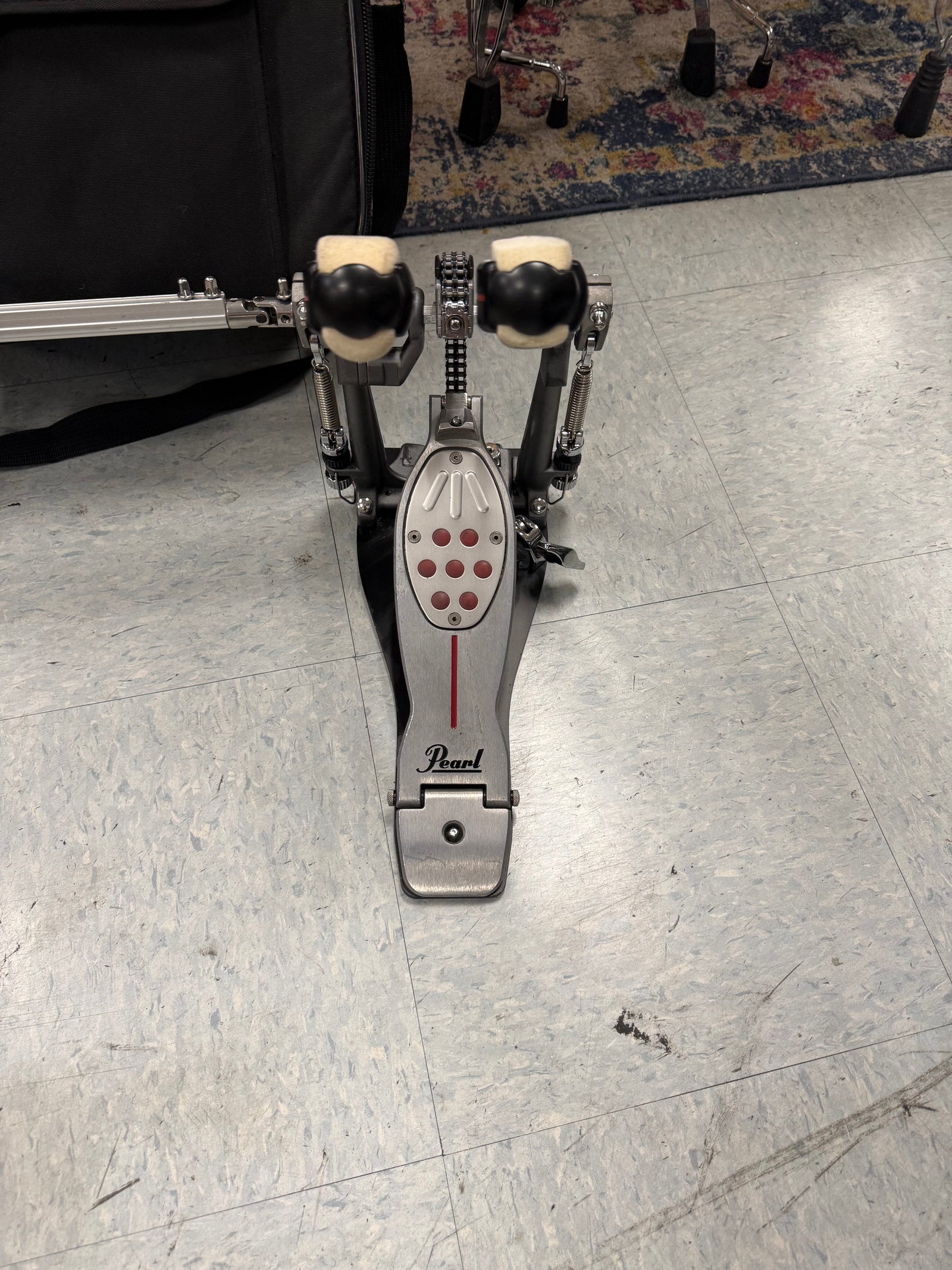 Pearl Redline Double Bass Pedals With Case