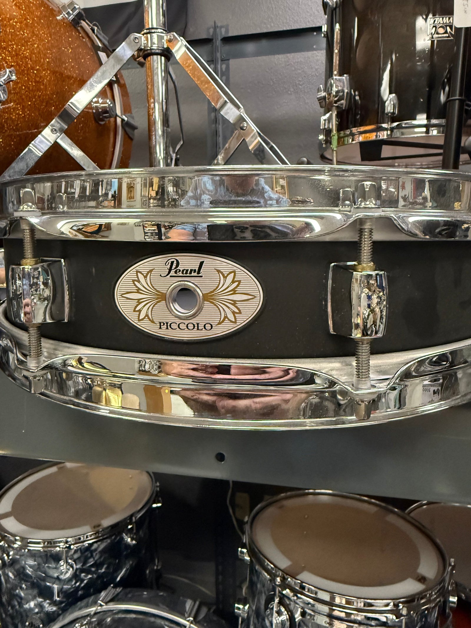 Pearl 13x3” Steel Piccolo Snare Drum