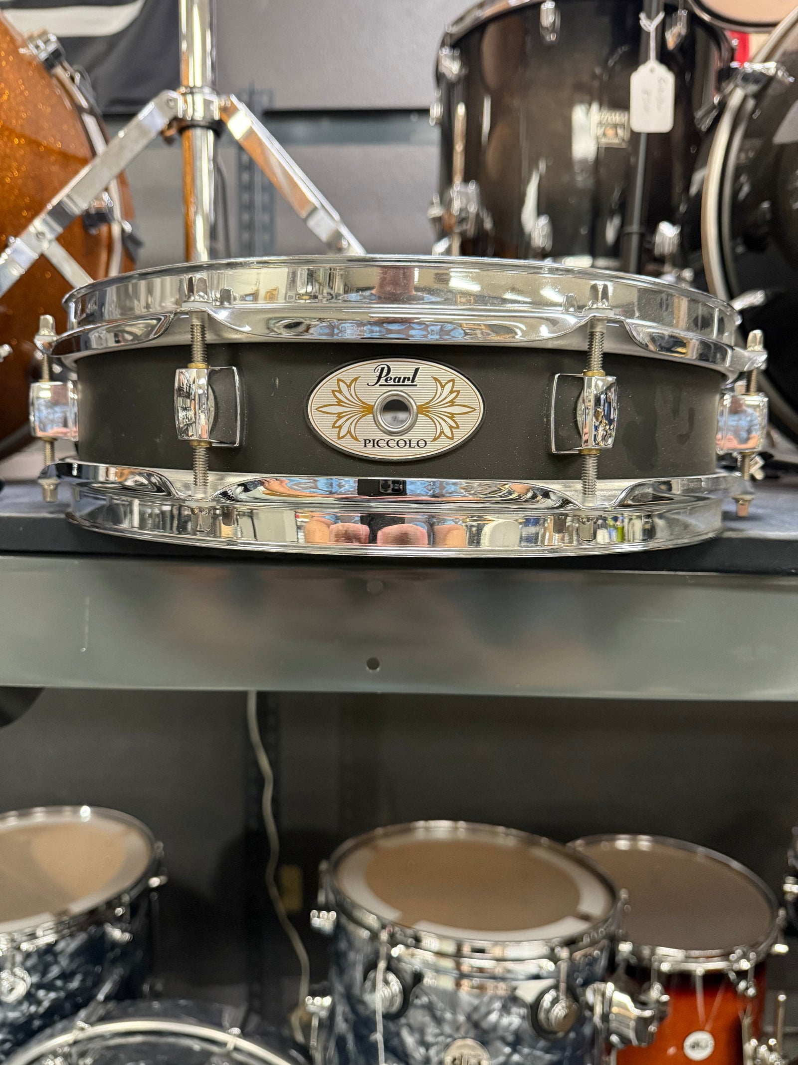 Pearl 13x3” Steel Piccolo Snare Drum