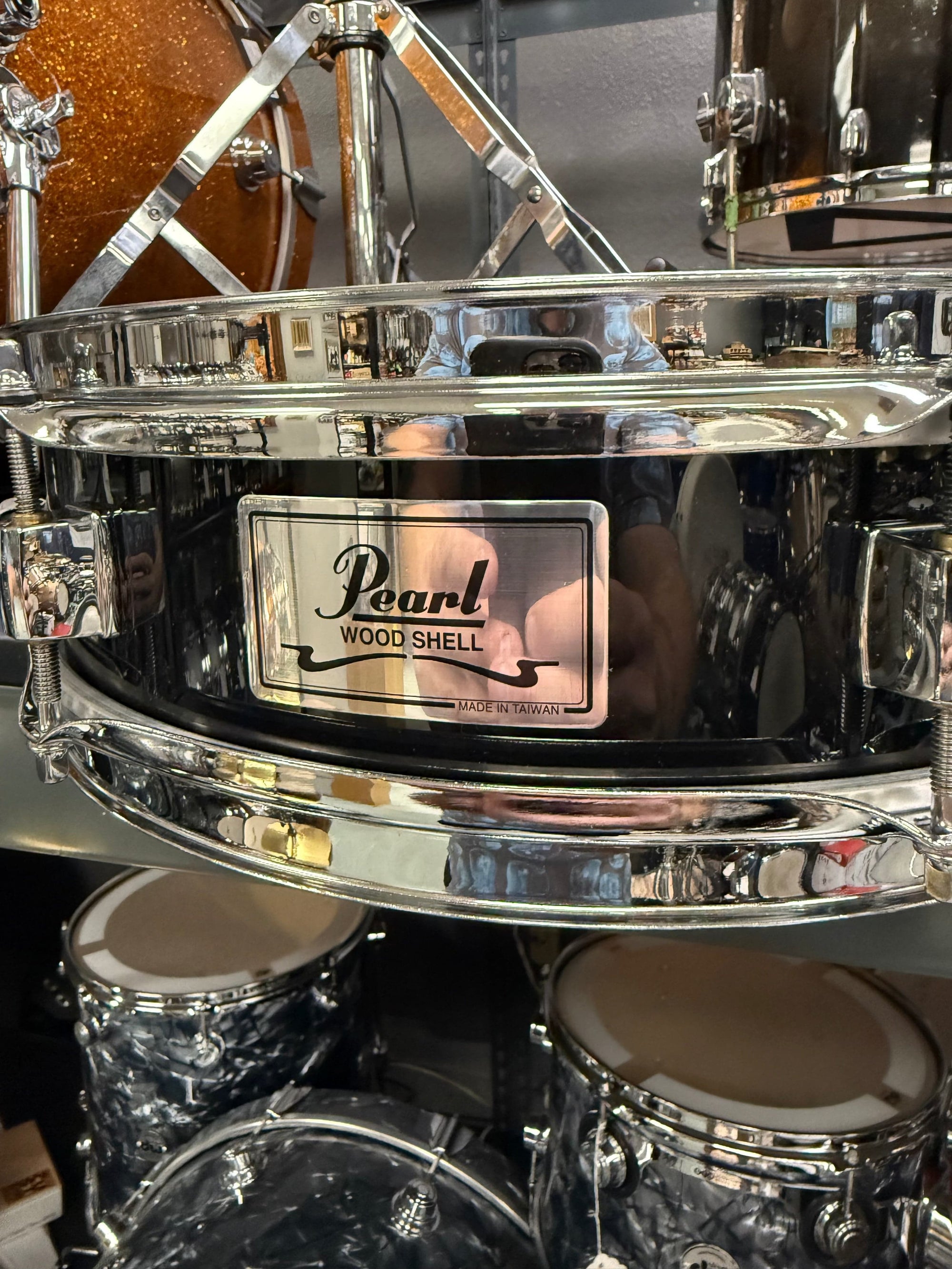 Pearl 13x3” Wood Shell Snare Drum