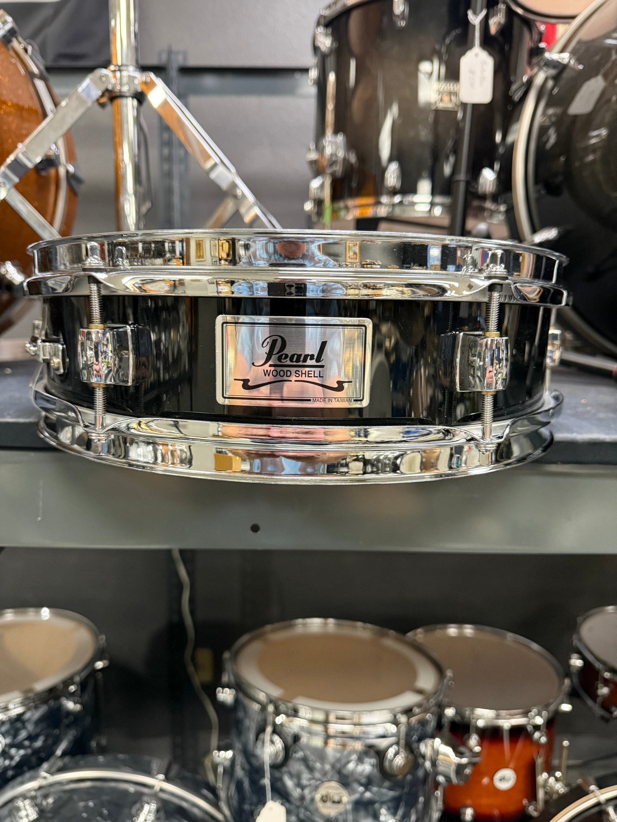 Pearl 13x3” Wood Shell Snare Drum