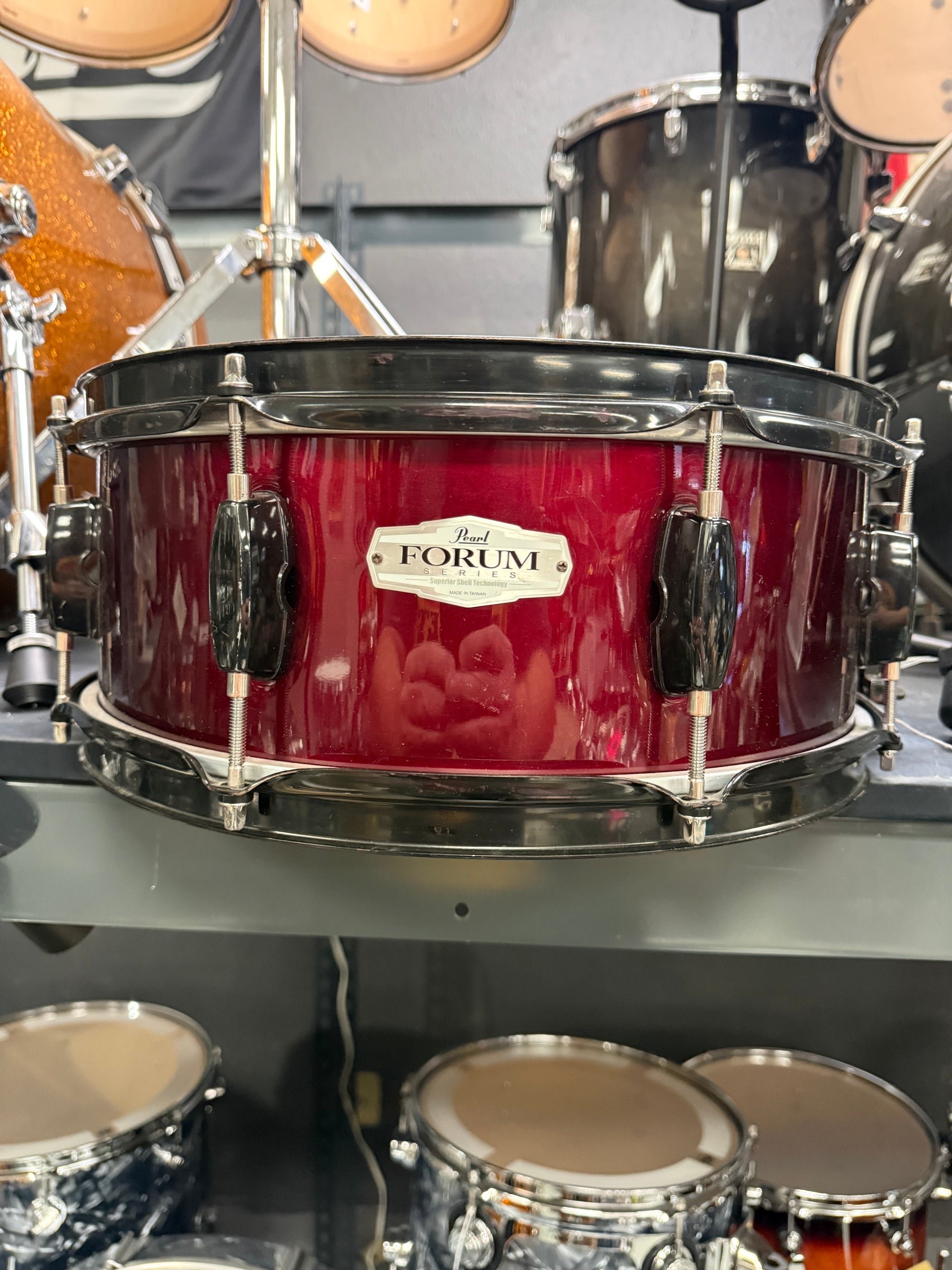 Pearl Forum 14x5.5” Snare Drum - Drum Flip