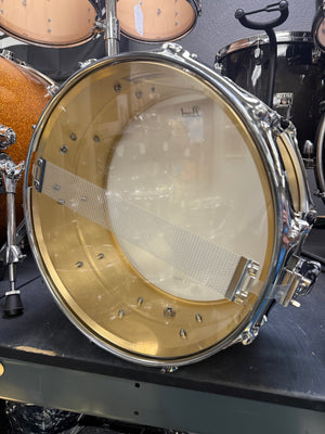 Pearl Primal Brass Snare Drum 14x6.5”