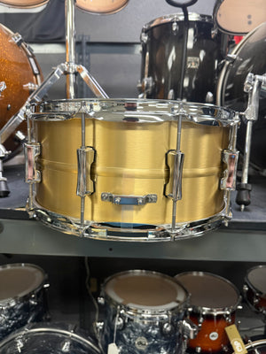 Pearl Primal Brass Snare Drum 14x6.5”