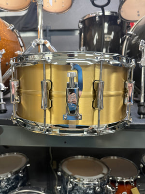 Pearl Primal Brass Snare Drum 14x6.5”