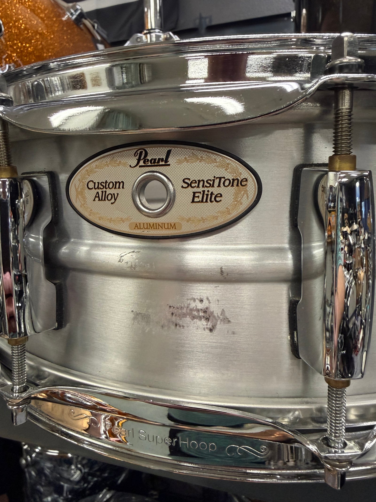 Pearl Sensitone Elite Aluminum 14x5” Snare Drum