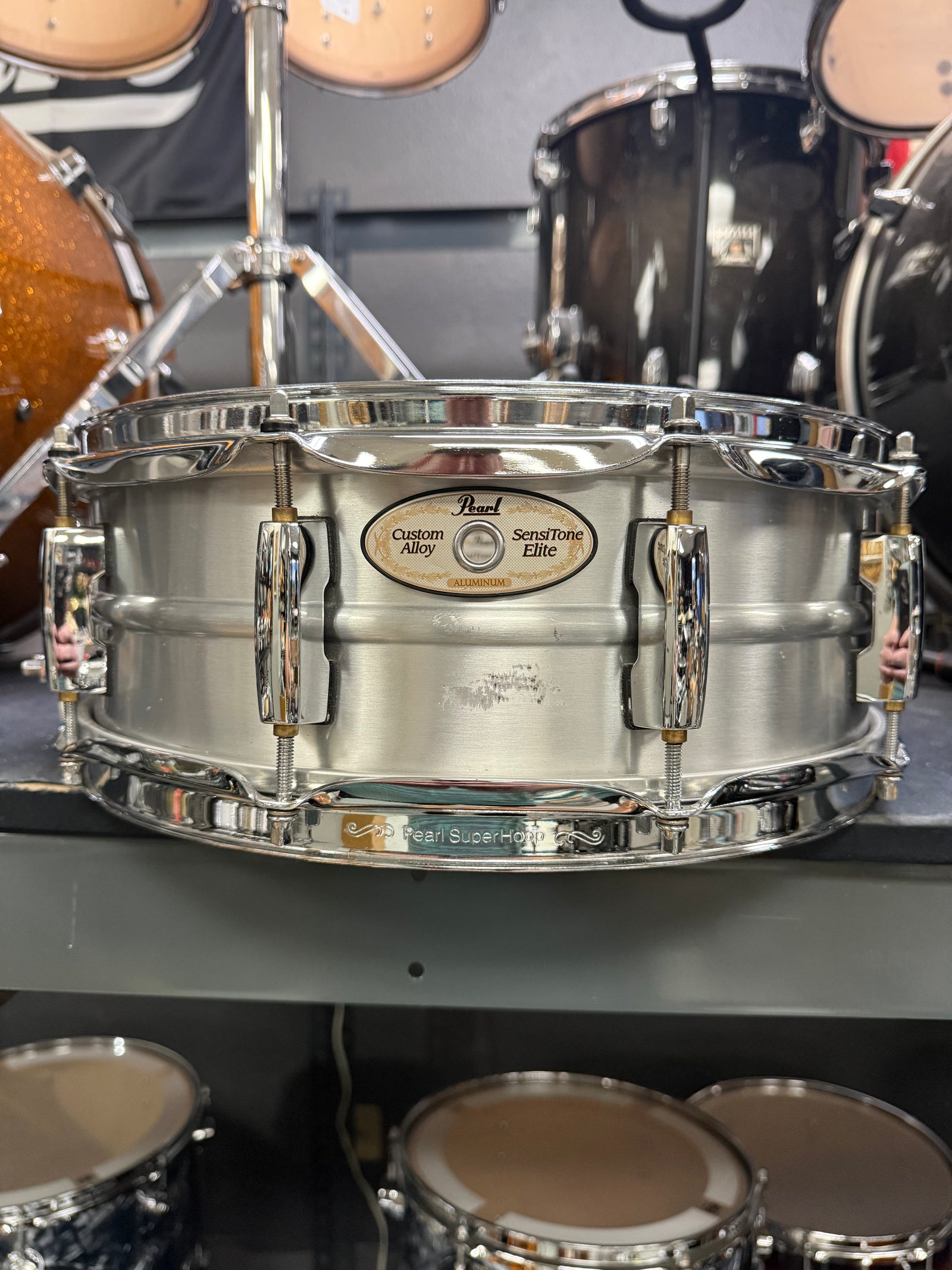 Pearl Sensitone Elite Aluminum 14x5” Snare Drum