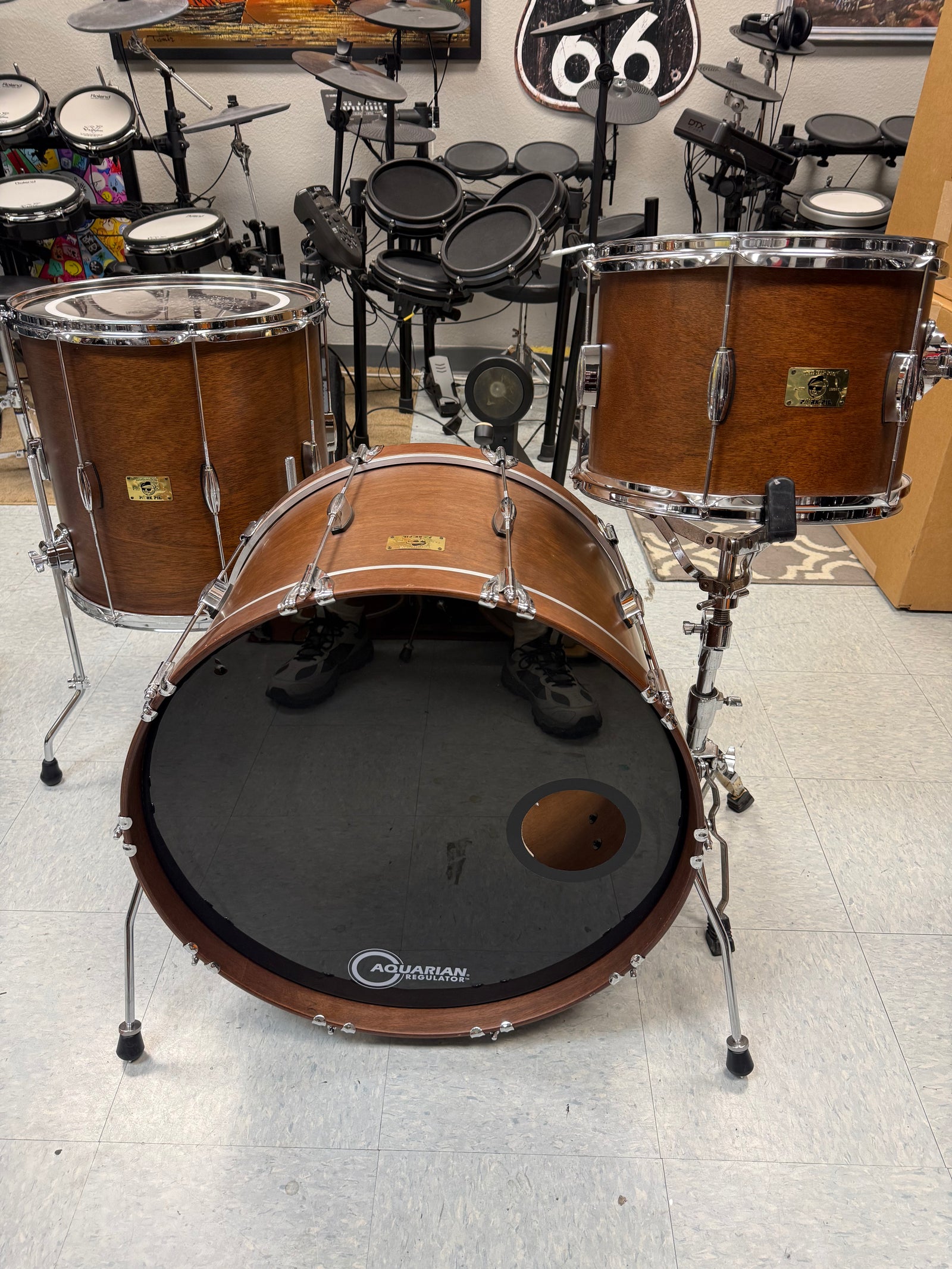 Pork Pie 3pc Hip Pig Drum Set