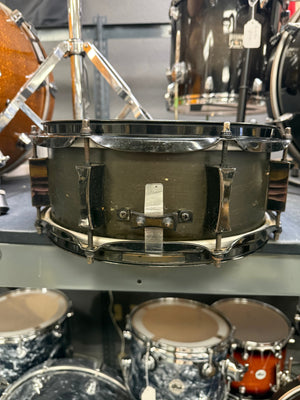 Pork Pie 12x5” Little Squealer Satin Black Snare Drum