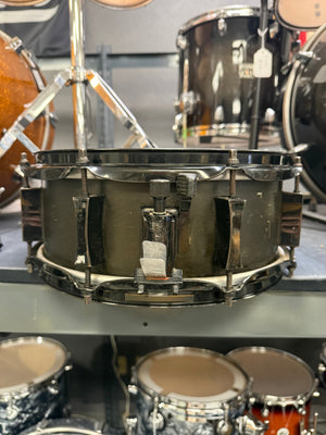 Pork Pie 12x5” Little Squealer Satin Black Snare Drum