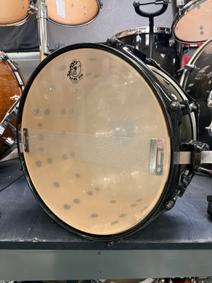 Pork Pie 13x7” Ebony Stain Snare Drum