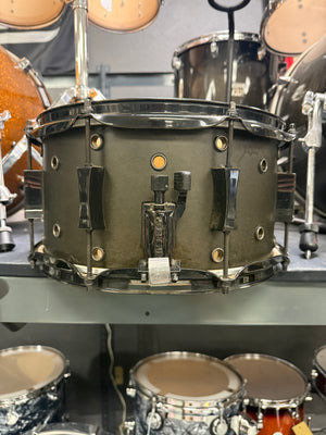 Pork Pie 13x7” Ebony Stain Snare Drum