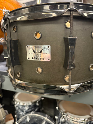 Pork Pie 13x7” Ebony Stain Snare Drum