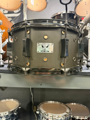 Pork Pie 13x7” Ebony Stain Snare Drum