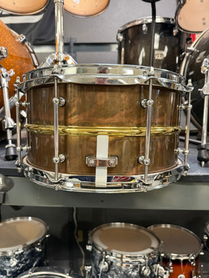 Pork Pie 13x7” Patina Brass Snare