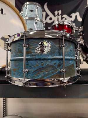 Pork Pie 13x7” Patina Brass snare Drum