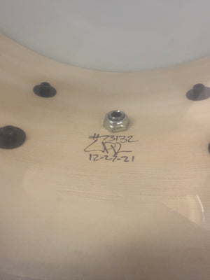 Pork Pie 14x6.5” Top Hat and Cane Maple Snare Drum