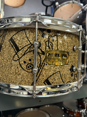 Pork Pie 14x6.5” Top Hat and Cane Snare Drum