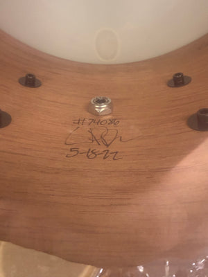 Pork Pie 14x8” Tobacco Burst Bubinga Snare Drum