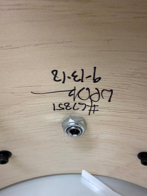 Pork Pie Mahogany Stain 14x6.5” Snare Drum