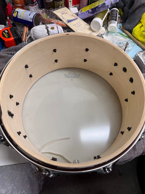 Pork Pie Mahogany Stain 14x6.5” Snare Drum
