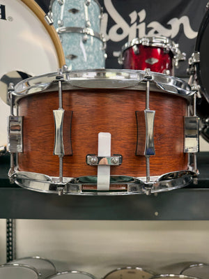 Pork Pie Mahogany Stain 14x6.5” Snare Drum