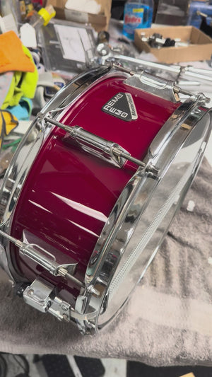 Remo Mastertouch 13x5.5” Red Snare