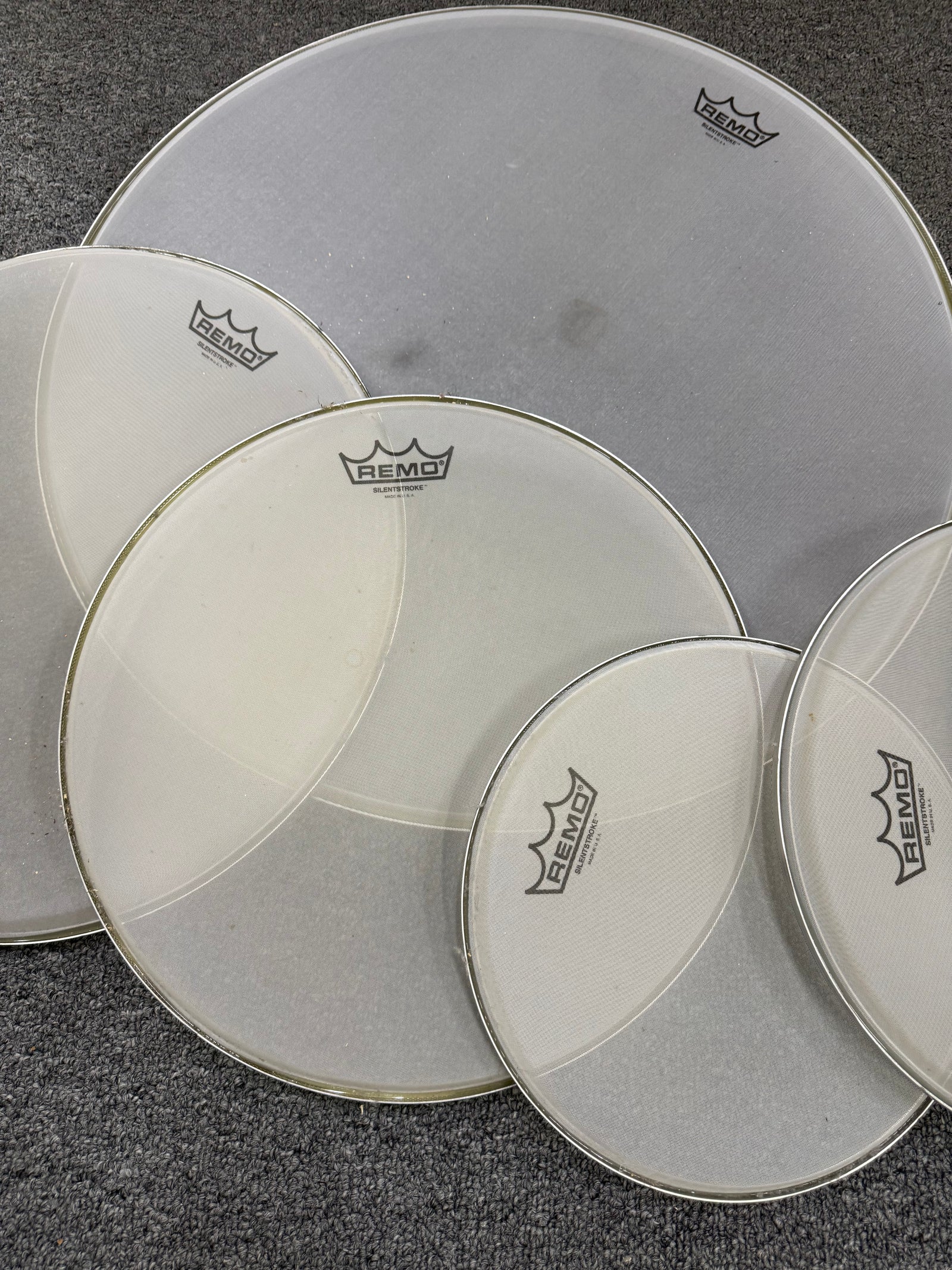 Remo silent stroke head set