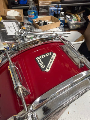 Remo Mastertouch 13x5.5” Red Snare