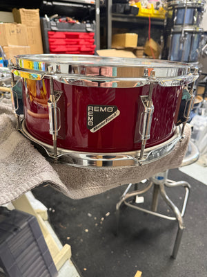 Remo Mastertouch 13x5.5” Red Snare