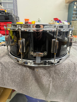 Remo Quadura 14x6.5” Black Snare Drum