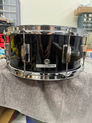 Remo Quadura 14x6.5” Black Snare Drum