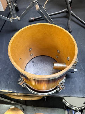 Rogers Concert Tom 8x8” Tobacco Burst