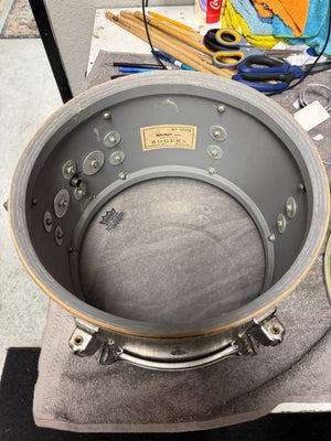 Rogers Holiday 4pc Silver Sparkle Drum Set