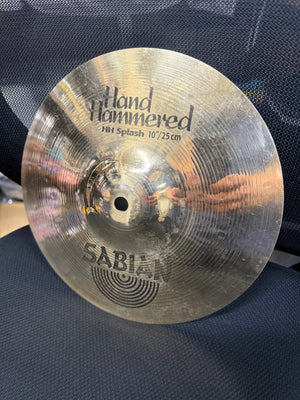 Sabian 10” Hand Hammered Splash cymbal