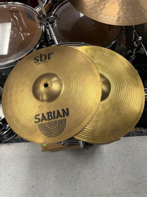 Sabian 13” SBR hi hat Cymbals