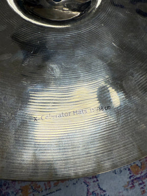 Sabian 15” HHX X-Celerator hi hat cymbals
