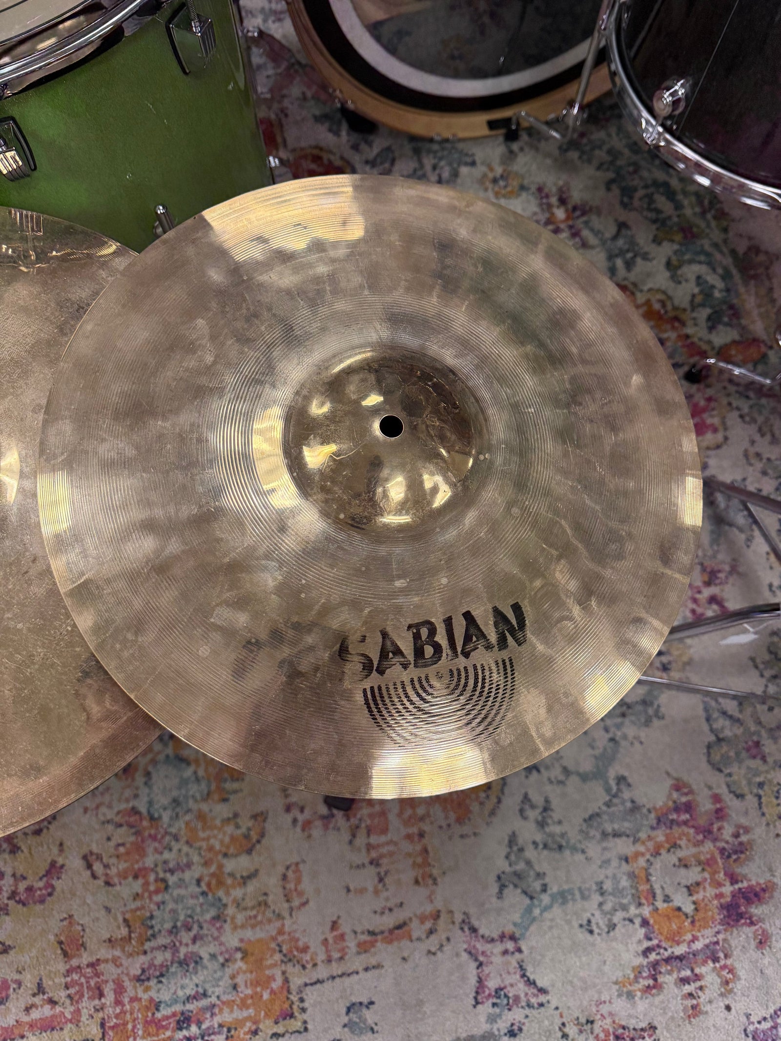 Sabian 15” HHX X-Celerator hi hat cymbals